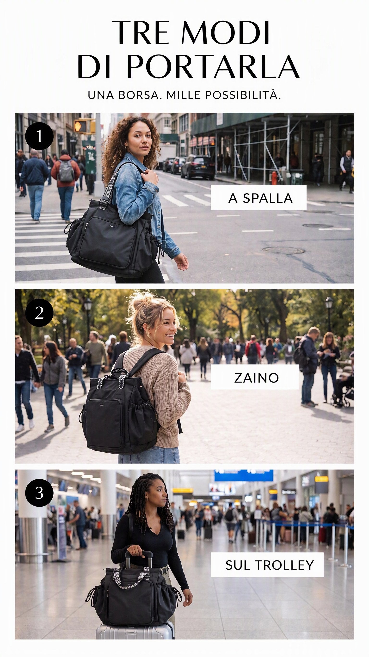 Sac de Voyage 3-en-1