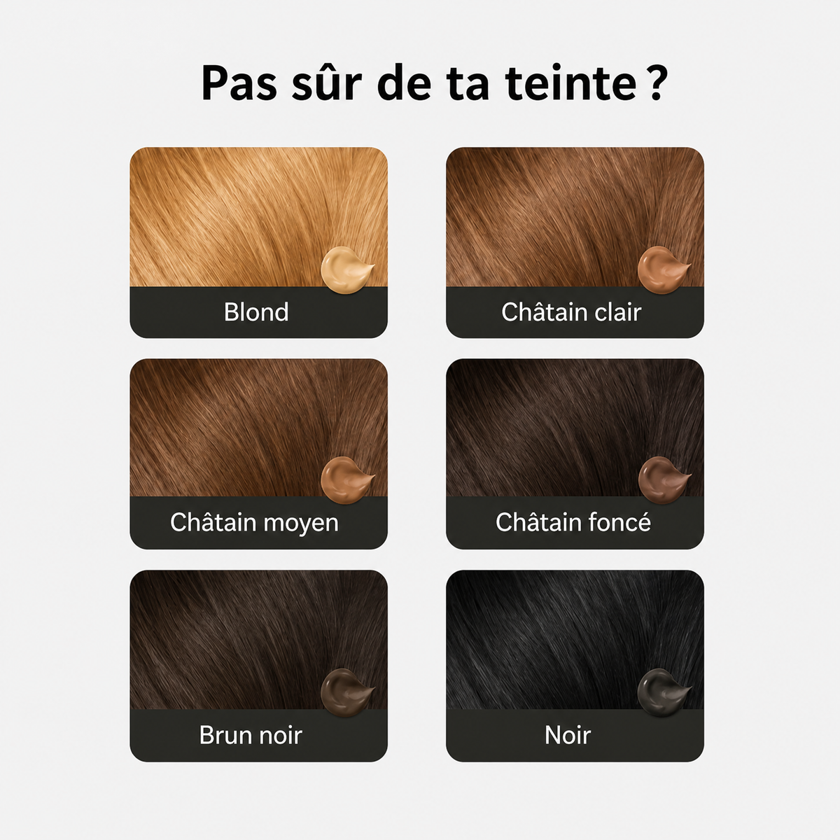 Guide des teintes
