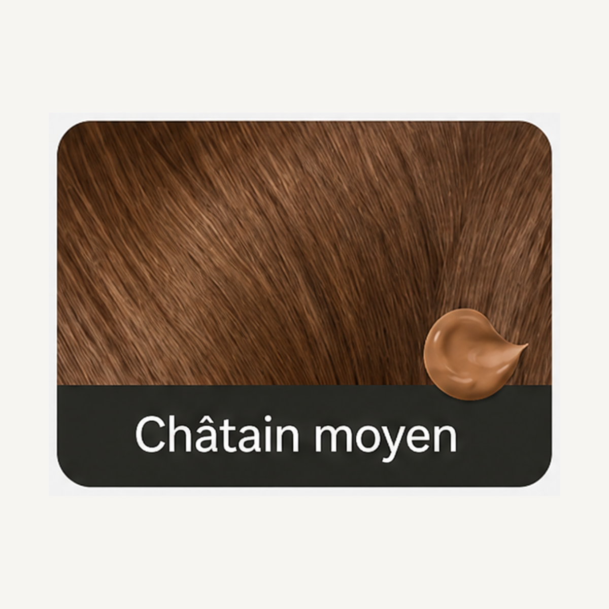 Teinte Châtain moyen