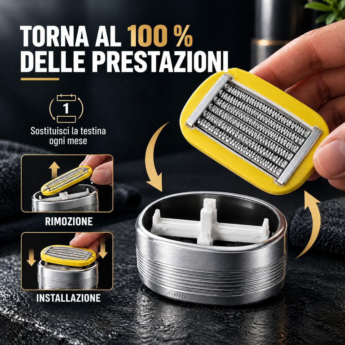 Rasoir Crâne Chauve