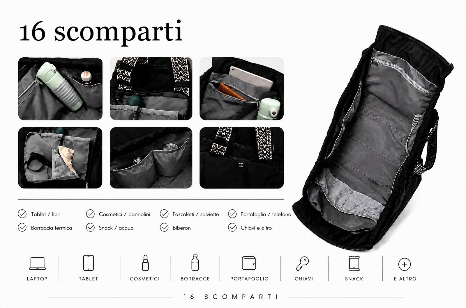Sac de Voyage 3-en-1