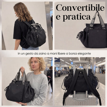 Borsa 3 in 1 trasformabile in zaino