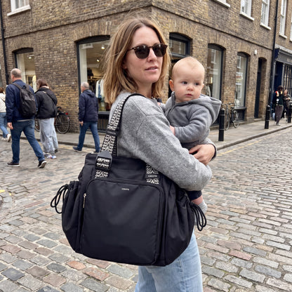 Sac 3-en-1 porté en ville avec bébé