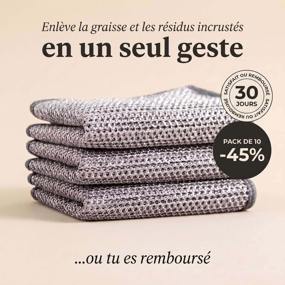 Lustra - pack de 10, -45%, satisfait ou rembourse 30 jours