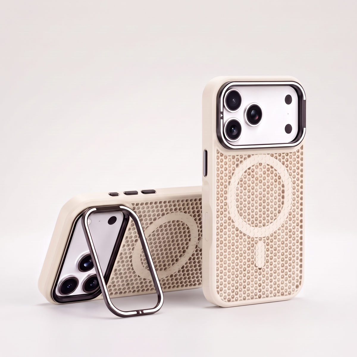 Coque Respirante Anti-Surchauffe - Crème
